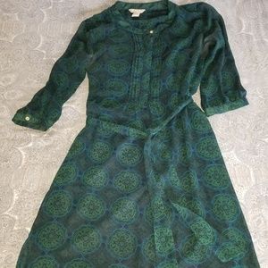 Banana Republic size 0 (fits sz 4) lined dress